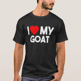 Ich Liebe mein Goa-Animal-Paar passt T-Shirt