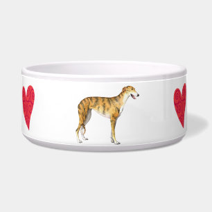 Ich Liebe mein Greyhound Napf