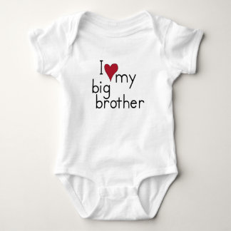 Ich Liebe mein großer Bruder Baby Strampler
