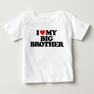 ICH LIEBE MEIN GROSSER BRUDER BABY T-SHIRT