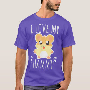 Ich Liebe mein Hamam Hamster T Shirt Geschenkartik