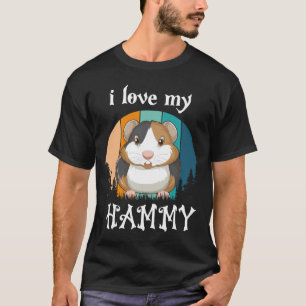 Ich liebe mein Hammy T-Shirt für Hamsterliebhaber