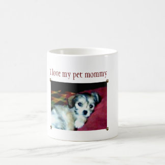 Ich Liebe mein Haustier Mama Kaffeetasse