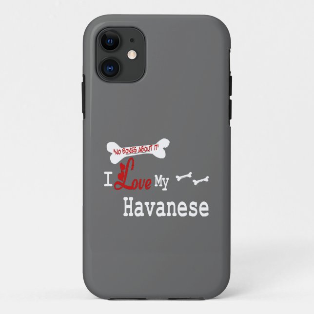 Ich Liebe mein Havanese Case-Mate iPhone Hülle (Rückseite)