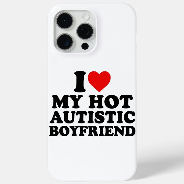 Ich Liebe mein heißer Freund Case-Mate iPhone Hülle (Rückseite)