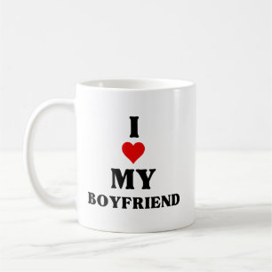 Ich Liebe mein heißer Freund, ich höre meinen heiß Kaffeetasse