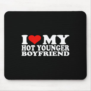 Ich Liebe mein heißer junger Freund, ich höre mein Mousepad