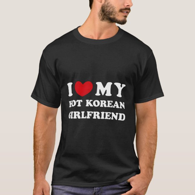 Ich Liebe mein heißer Koreaner T-Shirt (Vorderseite)