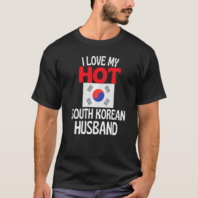 Ich Liebe mein heißes Südkoreanisches Ehemann Südk T-Shirt (Vorderseite)