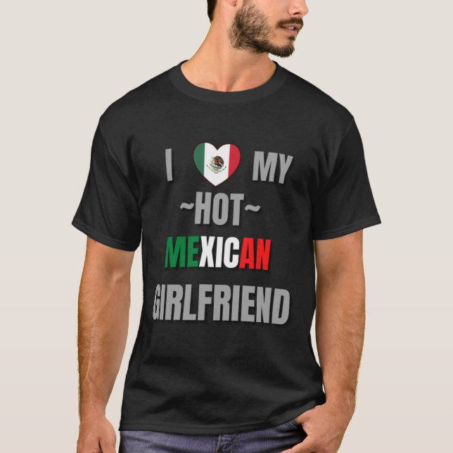 ICH LIEBE MEIN HOHES MEXIKANISCHES FREUND T-Shirt (Vorderseite)