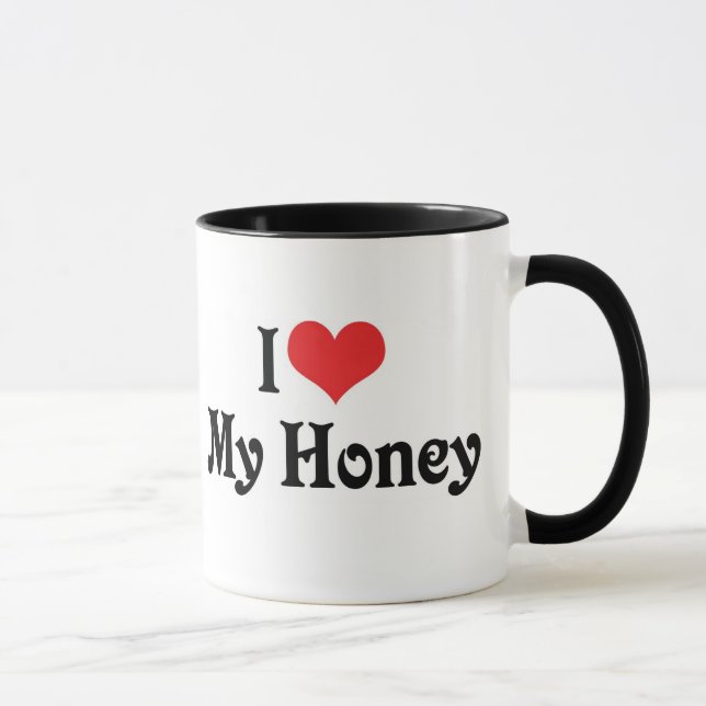Ich Liebe mein Honig Tasse (Rechts)