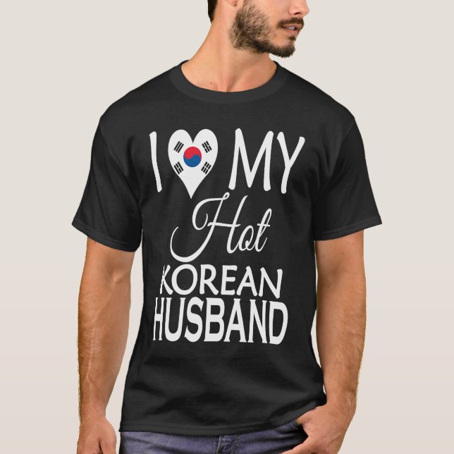 Ich Liebe mein Hot-Korean-Ehepaar T-Shirt (Vorderseite)