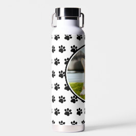 Ich Liebe mein Hund Foto Wasser Flasche