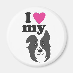 Ich Liebe mein Hund! Magnet