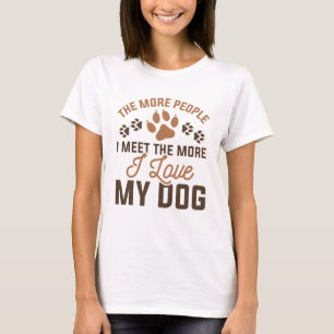 Ich Liebe mein Hund T-Shirt