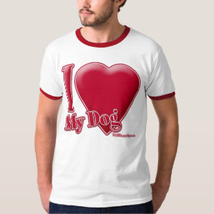 Ich Liebe mein Hund T-Shirt