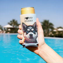 Ich Liebe mein Husky Personalisiert