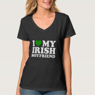 Ich Liebe Mein irischer Freund, ich höre meinen Ju T-Shirt