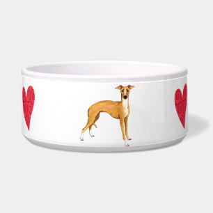 Ich Liebe mein Italienisches Windhund Napf