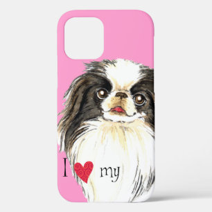 Ich Liebe mein japanisches Kinn Case-Mate iPhone Hülle