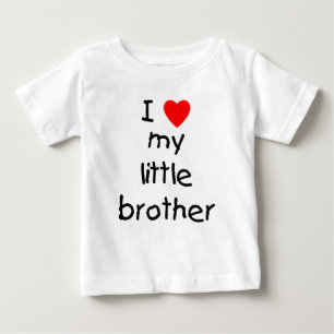Ich Liebe mein kleiner Bruder Baby T-shirt