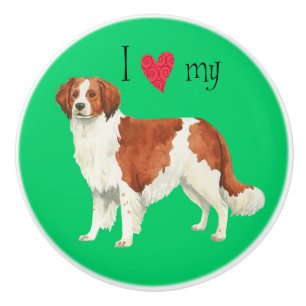Ich Liebe mein Kooikerhondje Keramikknauf