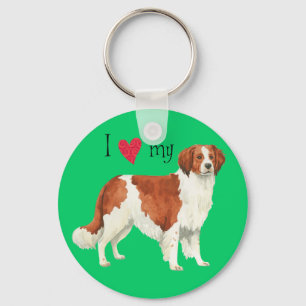 Ich Liebe mein Kooikerhondje Schlüsselanhänger