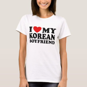 Ich Liebe Mein koreanischer Freund T-Shirt