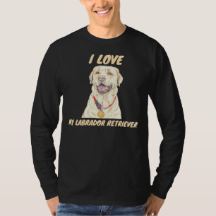 Ich Liebe mein Labrador Retriever 214 T-Shirt