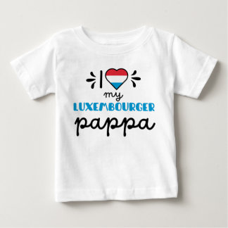 Ich Liebe mein Luxemburger Pappa niedlich Baby T-shirt