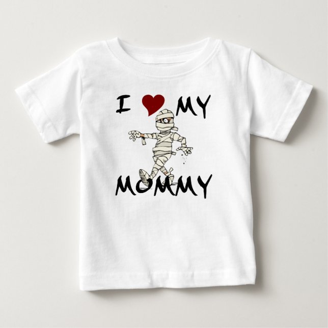 Ich LIEBE mein Mama-Langschläfer-Shirt Baby T-shirt (Vorderseite)