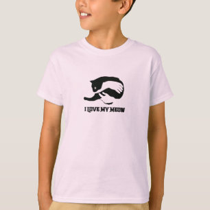 Ich Liebe mein Meow-Tri-Blend-Shirt T-Shirt