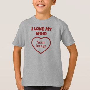 Ich liebe mein Mutti-Foto T-Shirt