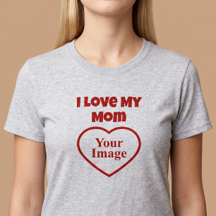 Ich liebe mein Mutti-Foto T-Shirt