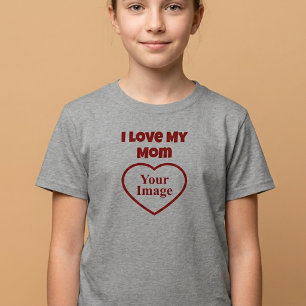Ich liebe mein Mutti-Foto T-Shirt
