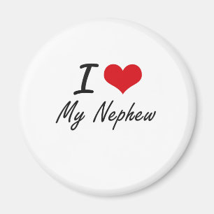 Ich Liebe mein Nephew Magnet