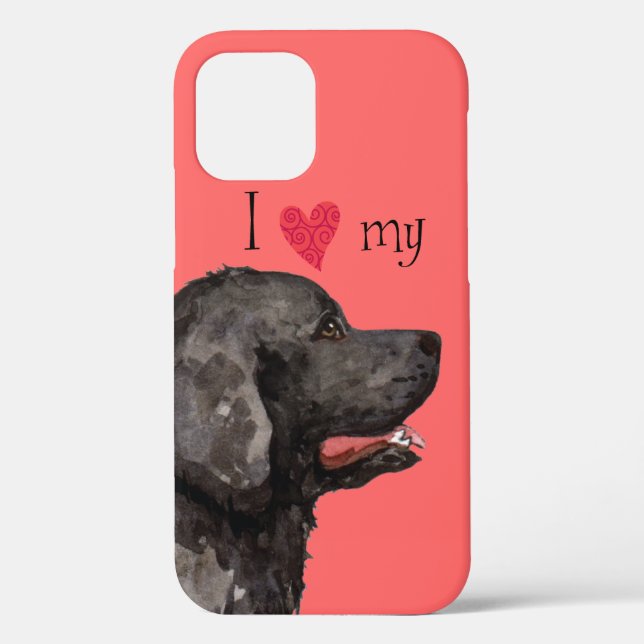 Ich Liebe mein Neufundland Case-Mate iPhone Hülle (Rückseite)
