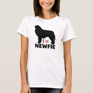 Ich Liebe mein Neufundland Newfie Dog T-Shirt