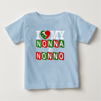 Ich liebe mein Nonna & Nonno Baby T-Shirt