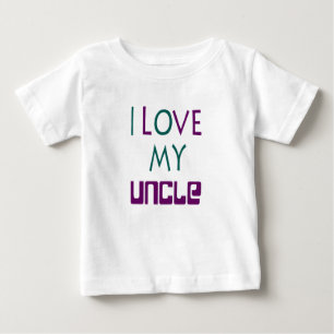 Ich Liebe mein Onkel Kleinkind T-Shirt