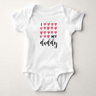 Ich Liebe mein Papa Baby Strampler
