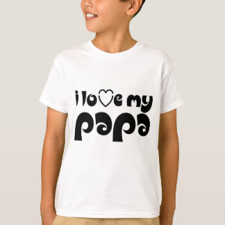 Ich Liebe mein Papa T-Shirt