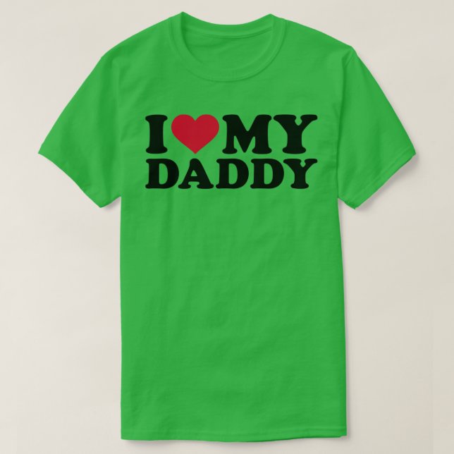 Ich Liebe mein Papa T-Shirt (Design vorne)