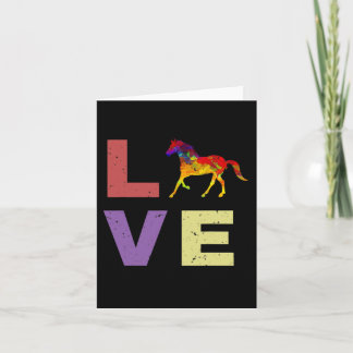 Ich Liebe mein Pferd Reiten Reiten Reitgeschenk Karte