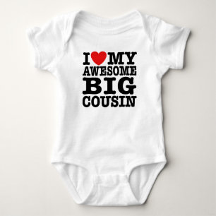Ich Liebe Mein Phantastischer großer Cousin Baby Strampler