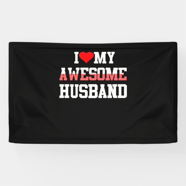 Ich Liebe mein Phantastisches Ehemann Banner (Horizontal)