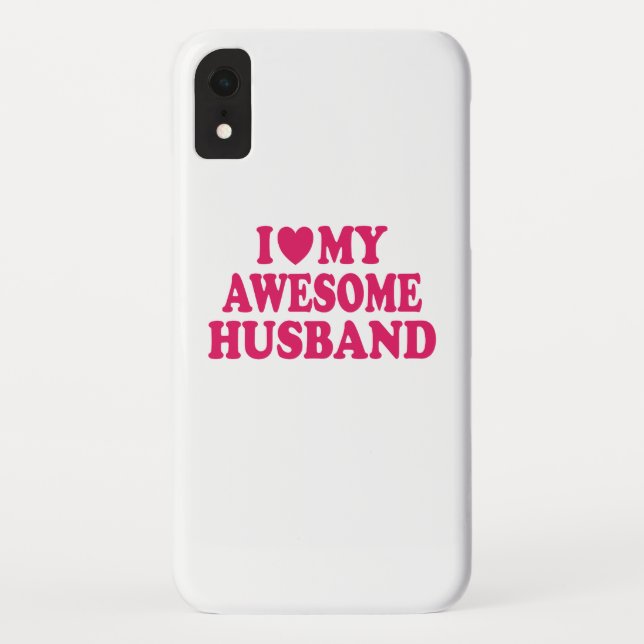 Ich Liebe mein Phantastisches Ehemann Case-Mate iPhone Hülle (Rückseite)