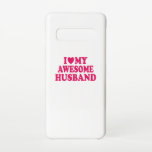 Ich Liebe mein Phantastisches Ehemann Samsung Galaxy S10 Hülle<br><div class="desc">Ich Liebe meinen phantastischen Mann. Überraschen Sie Ihre großartige Liebe,  Ihren Mann oder Ihren Freund auf kreative und lustige Weise. Einzigartiges und auffälliges Design für Kleidung,  T - Shirt,  Accessoires und andere Gegenstände.</div>