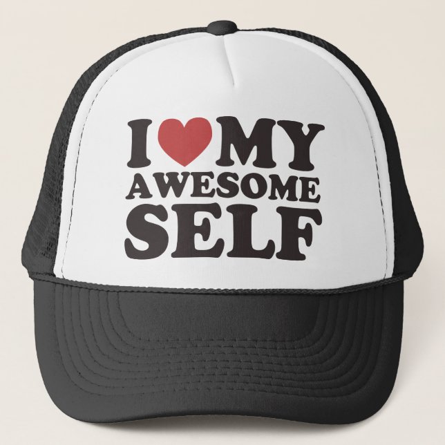 Ich Liebe mein Phantastisches Selbst Truckerkappe (Vorderseite)
