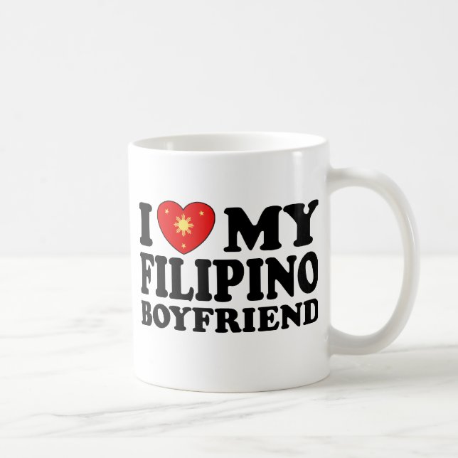 Ich Liebe mein philippinischer Freund Kaffeetasse (Rechts)